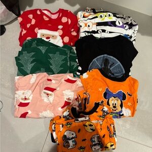 Holiday Pajamas Christmas Halloween 4T